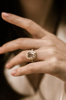 2.70ct rose cut diamond