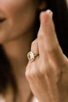 2.70ct rose cut diamond