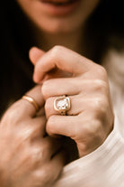 2.70ct rose cut diamond