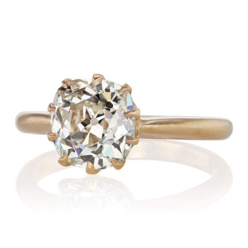 2.72ct old mine cut diamond