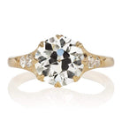 2.74ct old European cut diamond Ring