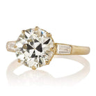 2.74ct old European cut diamond Ring