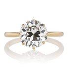 2.75ct old European cut diamond Ring