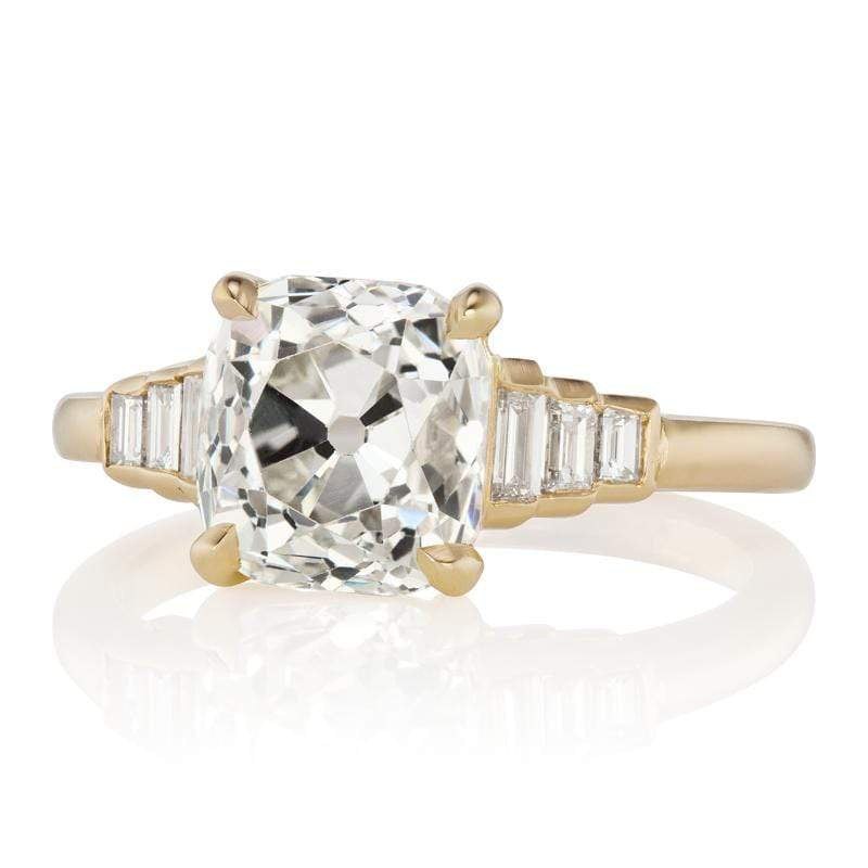 2.75ct old mine cut diamond