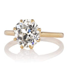 2.76ct old mine cut diamond Ring