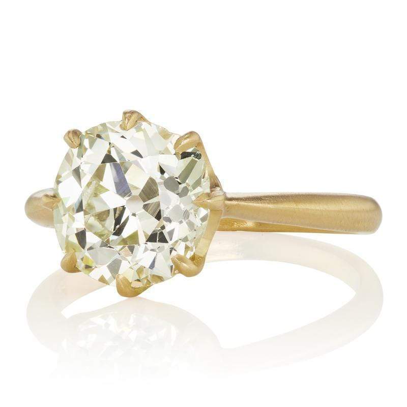 2.77ct old mine cut diamond