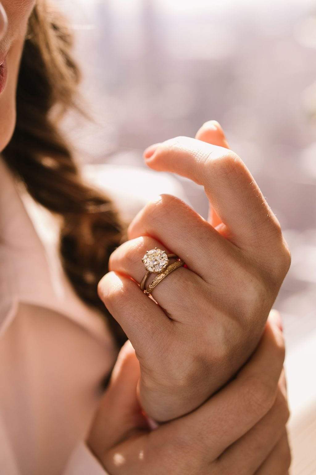 2.77ct old mine cut diamond