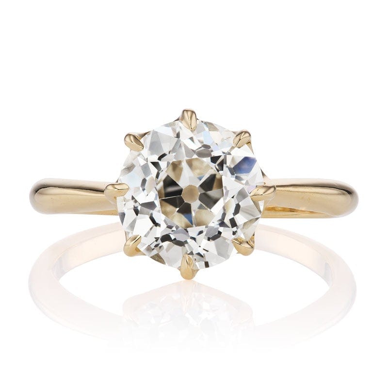 2.80ct old European cut diamond