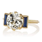 2.80ct old European cut diamond Ring