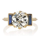 2.80ct old European cut diamond Ring