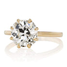 2.81ct old European cut diamond Ring