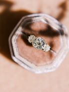 2.81ct old mine cut diamond Ring