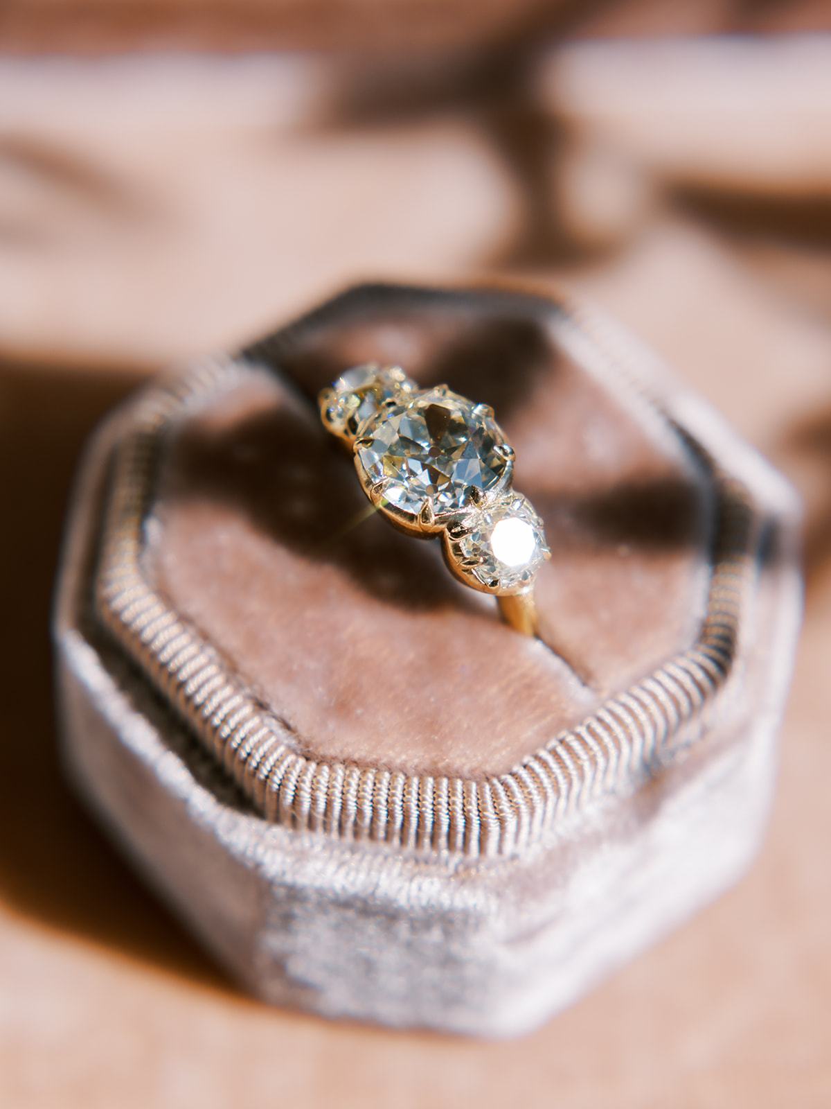 Old Mine cut diamond 