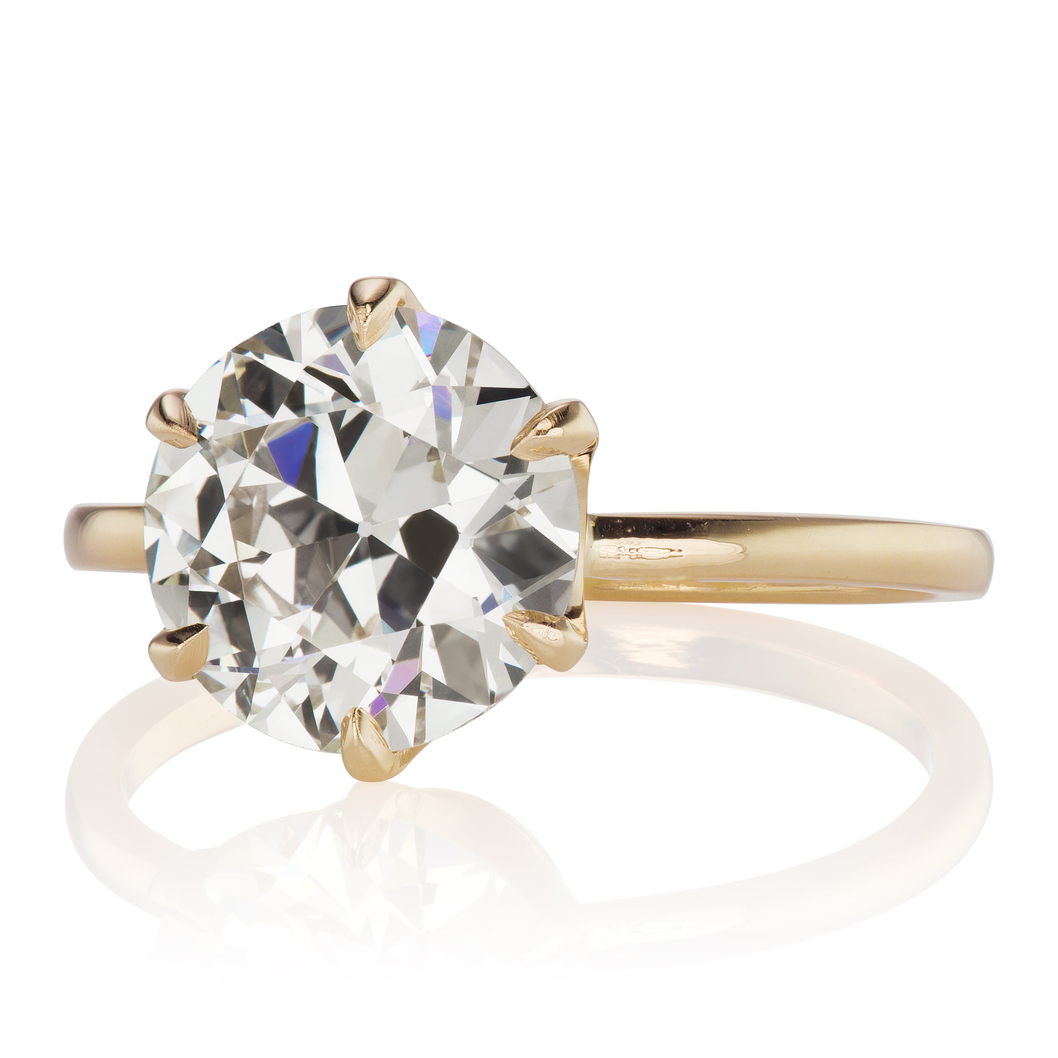 2.83ct transitional cut diamond