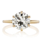 2.83ct old European cut diamond Ring