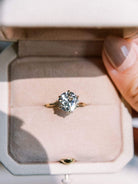 2.83ct old transitional cut diamond Ring