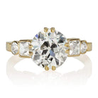 2.85ct old European cut diamond