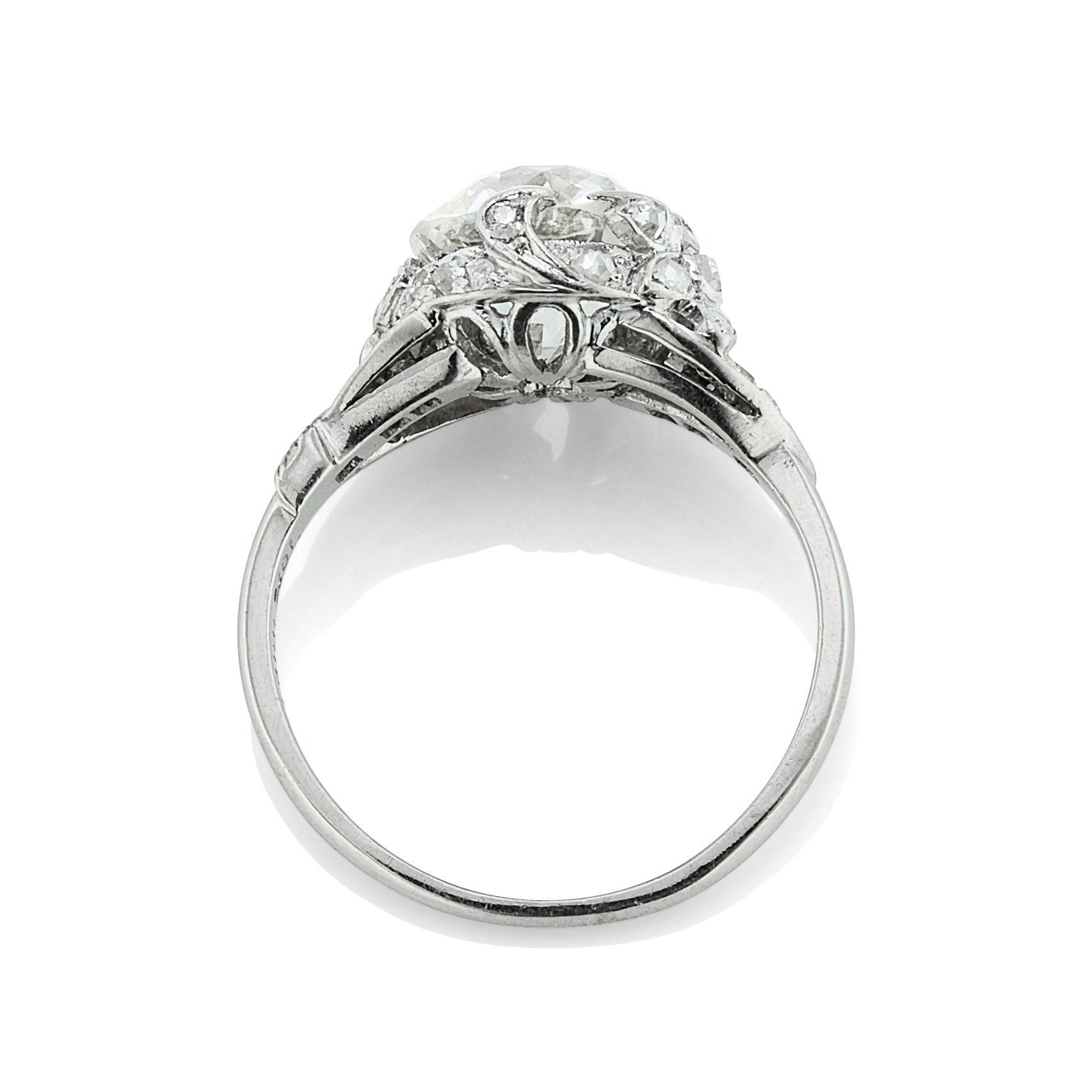 2.85ct old European cut diamond