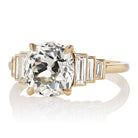 2.88ct old mine cut diamond