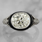 2.90ct old mine cut diamond