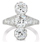 2.97ctw old European cut diamonds