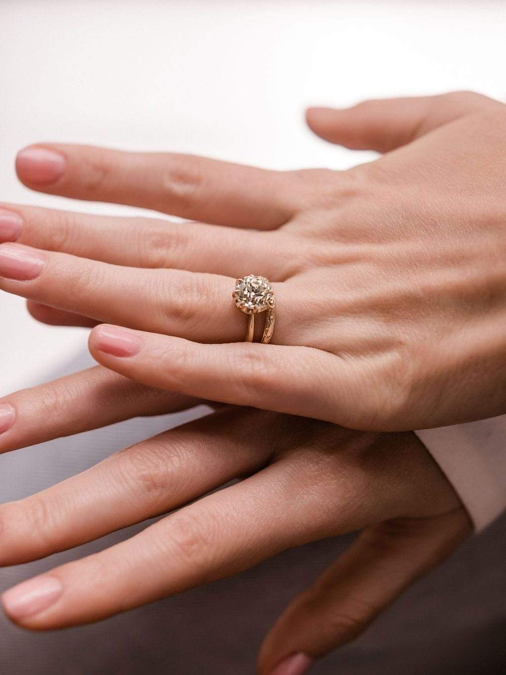 2.98ct old european cut diamond