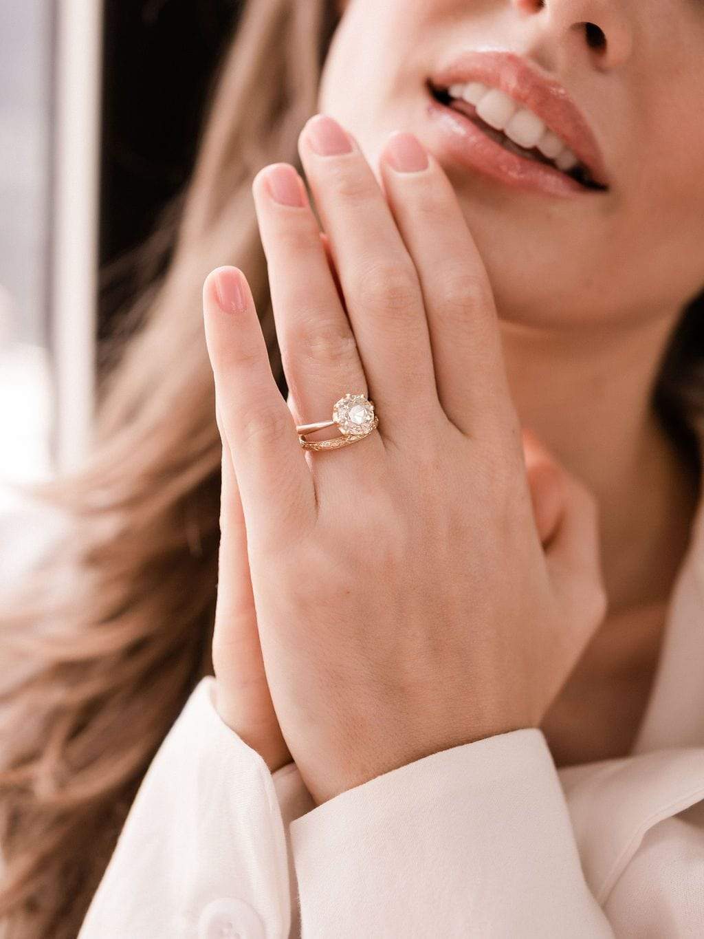 2.98ct old european cut diamond