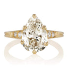 2.98ct Pear cut diamond Ring