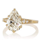 2.98ct Pear cut diamond Ring