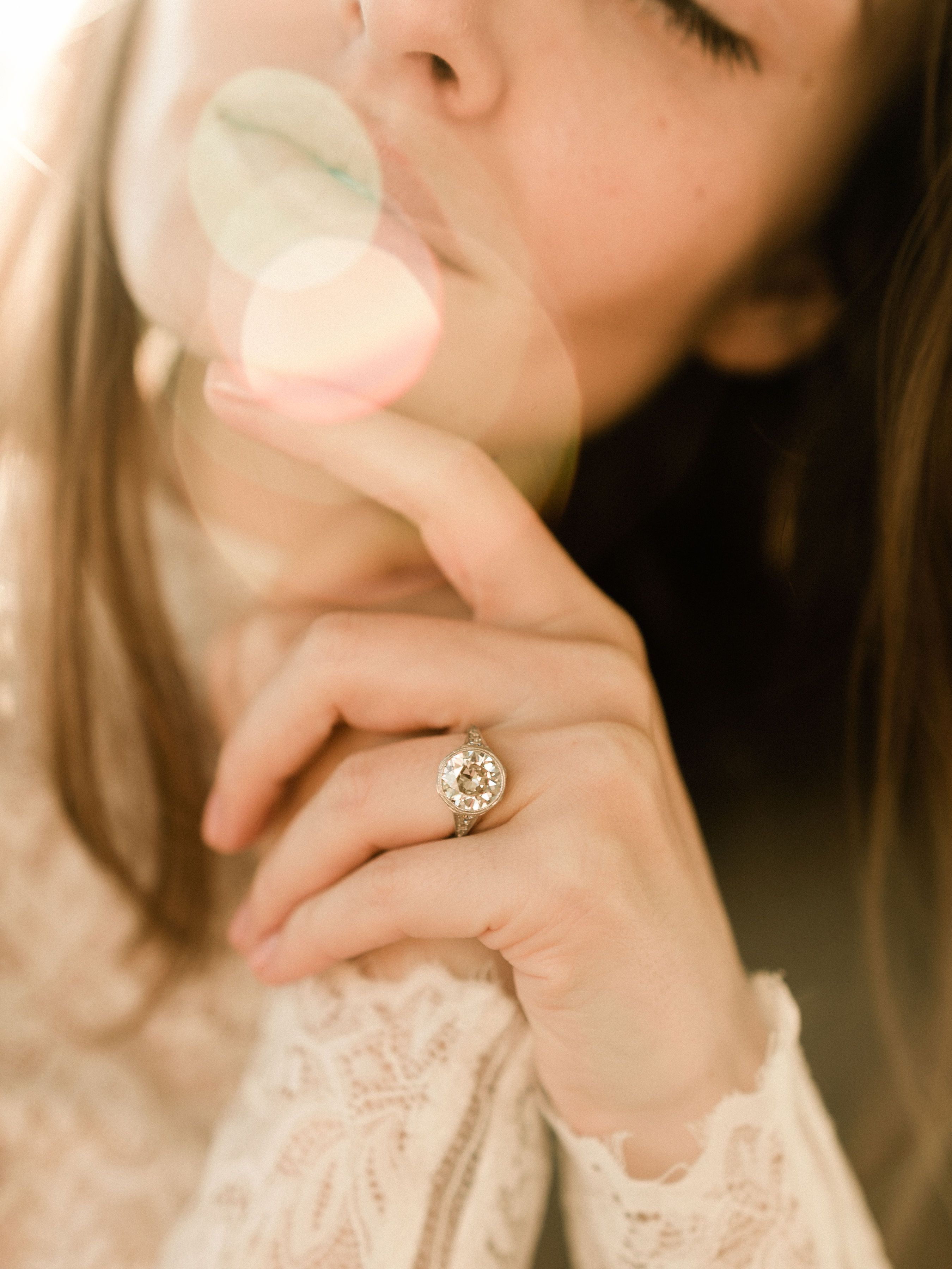 2.99ct old European cut diamond