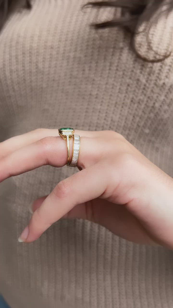  videos and images of vintage -Step  cut diamond 