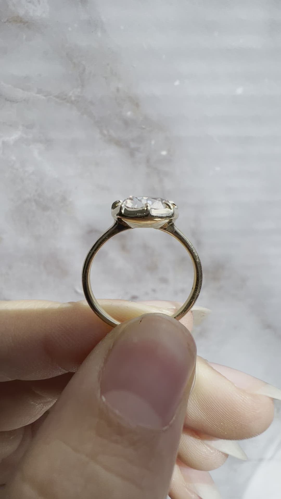  videos and images of vintage -Pear cut diamond 