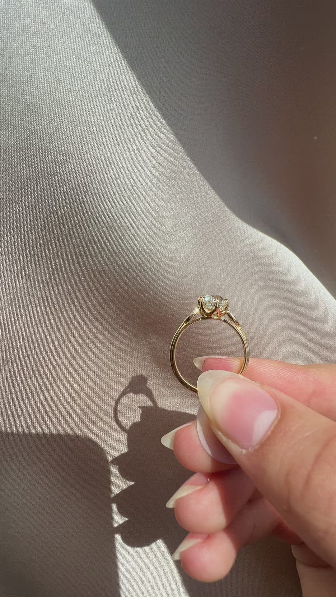 Old Mine cut diamond 