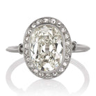 3.01ct oval cut diamond Ring