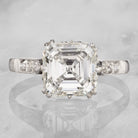 3.02 Carat Asscher Cut Diamond