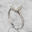 3.02 Carat Asscher Cut Diamond