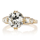 3.02 ct old european cut diamond Ring