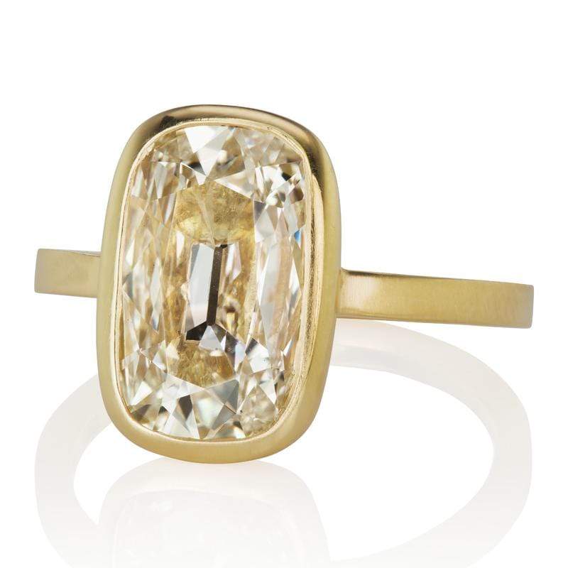 3.02 elongated cushion diamond