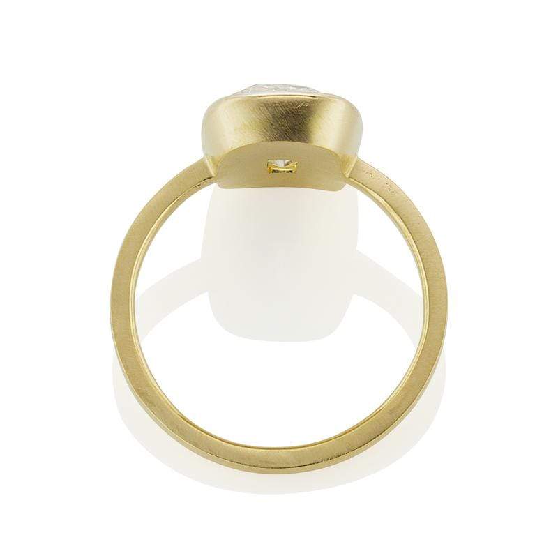 3.02 elongated cushion diamond