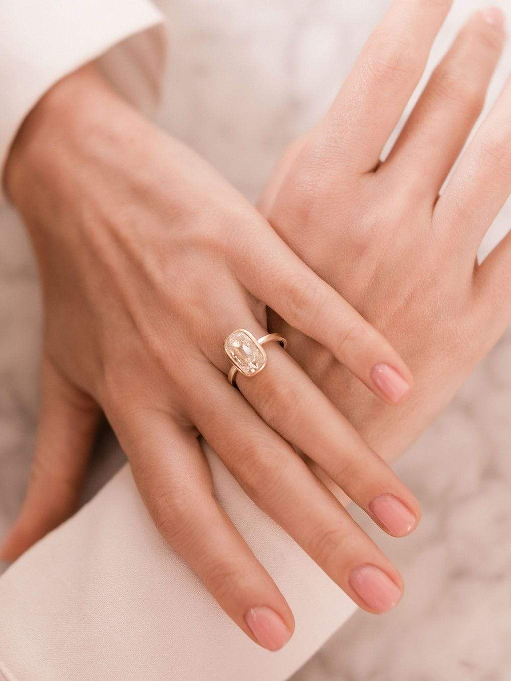 3.02 elongated cushion diamond