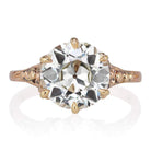 3.02ct Old European Cut Diamond Ring