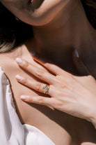 3.03ct Antique Cushion diamond Ring