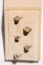 3.03ct Antique Cushion diamond Ring