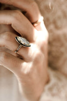 3.03ct Marquise Diamond Marquise Diamond Engagement Ring With Emerald Halo