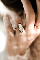 3.03ct Marquise Diamond Marquise Diamond Engagement Ring With Emerald Halo