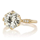 3.03ct old European cut diamond Ring