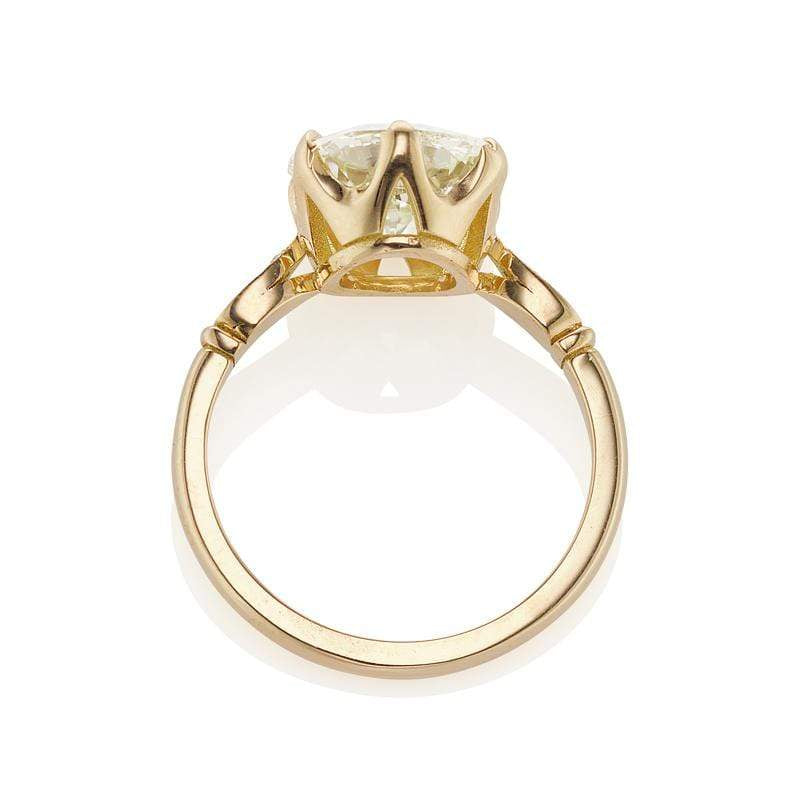 3.03ct old European cut diamond Ring