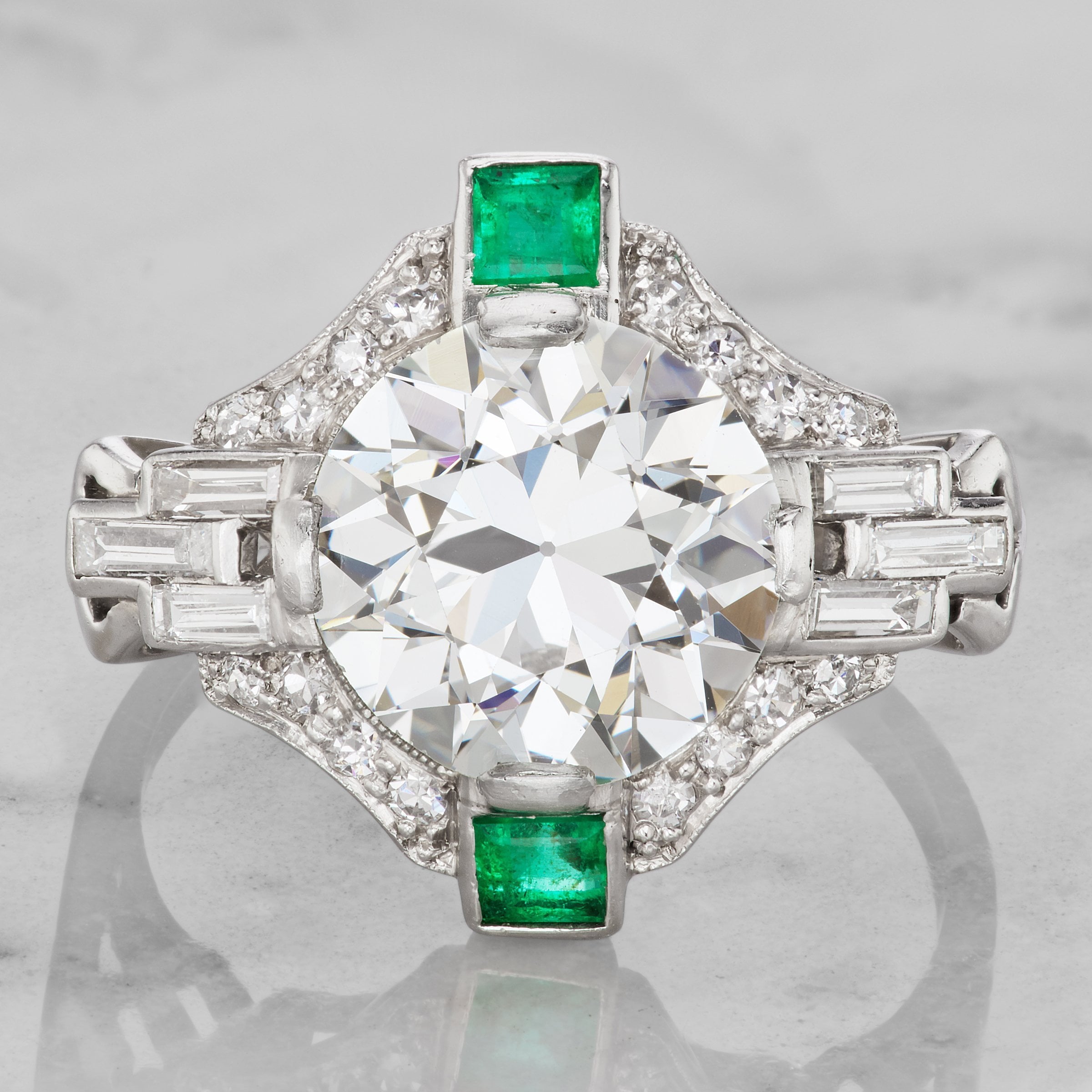 3.04 Carat Old European Cut Diamond