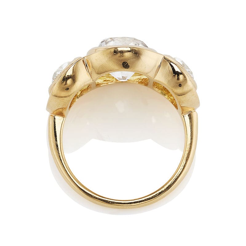 3.07ct old mine cut diamond