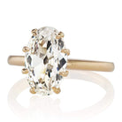 3.07ct Oval cut diamond Ring